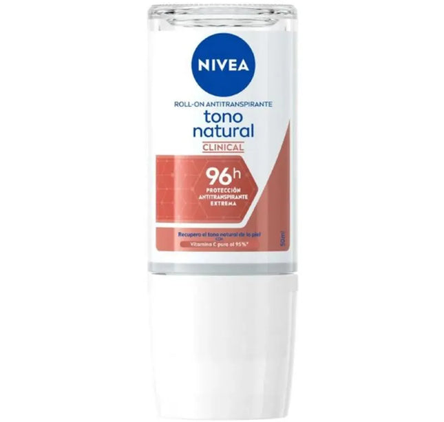 Desodorante Nivea Rollon Clinical Tono Natural 50 Ml
