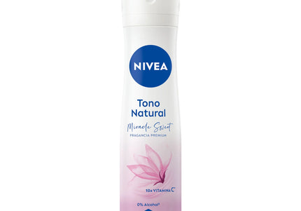 Desodorante  Nivea Spray Tono Natural Miracle Sweet 150Ml