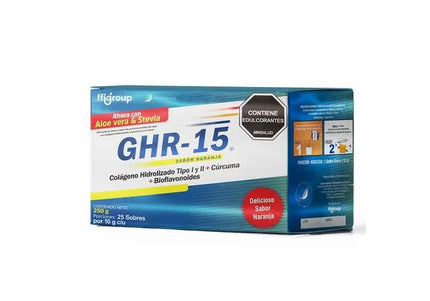 Colageno Hidrolizado Ghr-15 25 Sobres