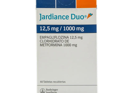 Jardiance Duo 12.5/1000Mg 60 Tabletas