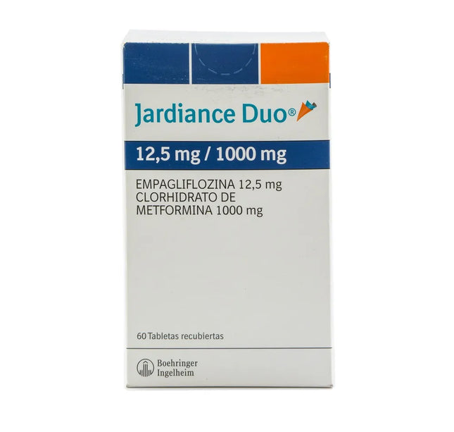 Jardiance Duo 12.5/1000Mg 60 Tabletas