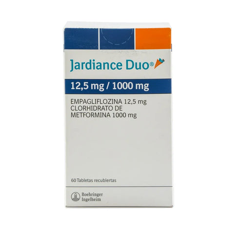 Jardiance Duo 12.5/1000Mg 60 Tabletas