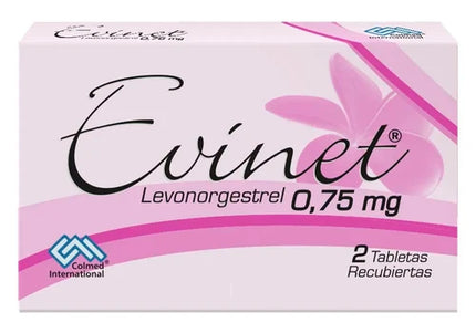 Evinet 0.75 Mg 2 Tabletas