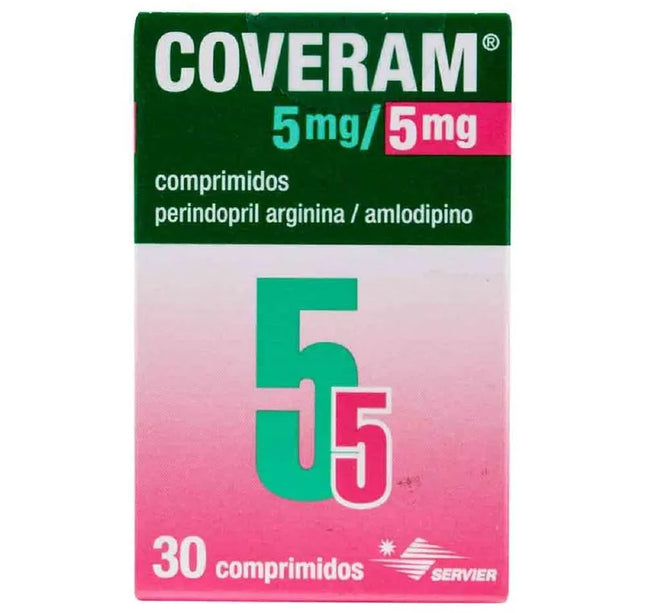 Coveram 5/5 Mg 30 Comprimidos