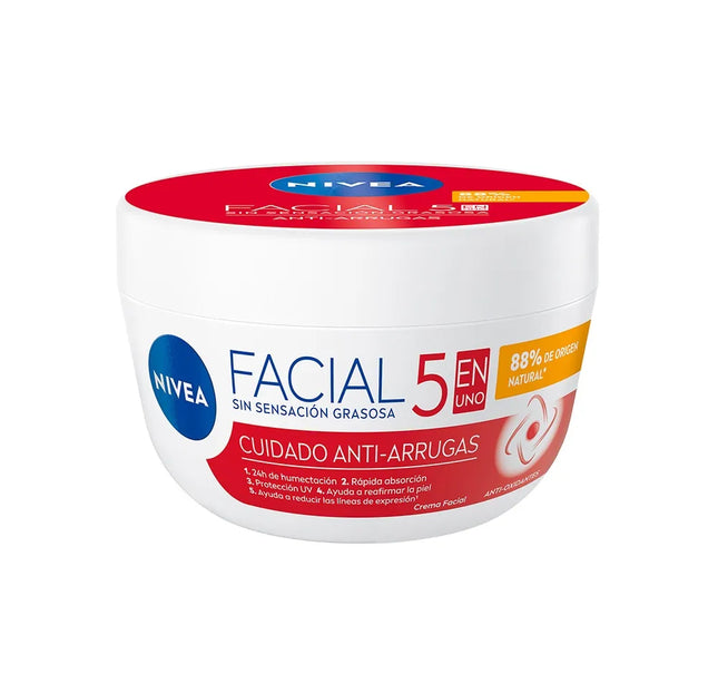 Crema Nivea Facial Cuidado Anti Arrugas 100 Ml