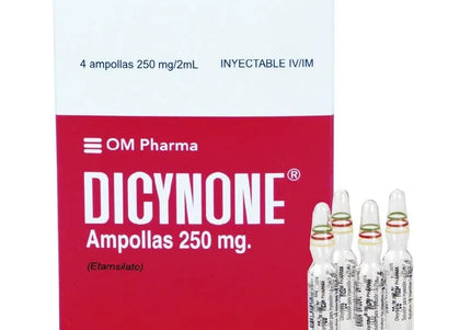 Dicynone 250 Mg 2 Ml 4 Ampollas