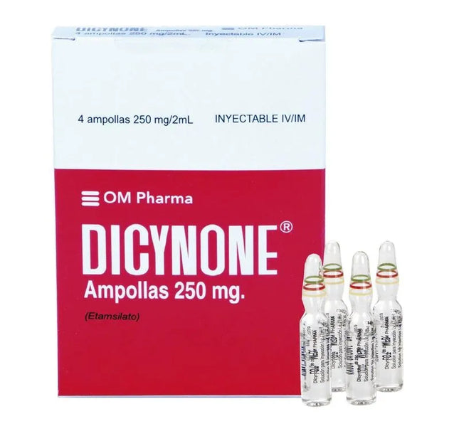 Dicynone 250 Mg 2 Ml 4 Ampollas
