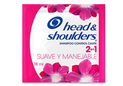 Shampoo Head-Shoulder 2 1 Suave Y Manejable 18Ml 12Sbs
