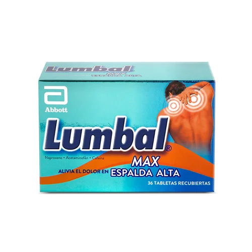 Lumbal Max 36 Tabletas