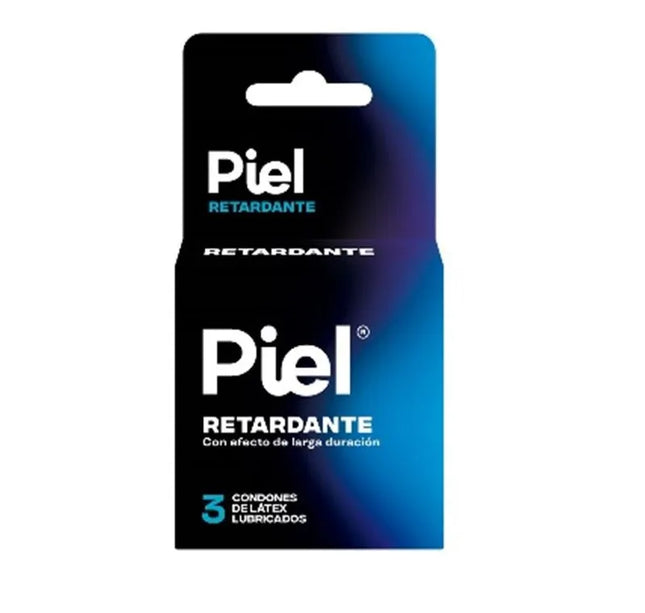 Condon Piel Retardante 3 Unidades