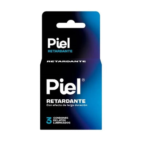 Condon Piel Retardante 3 Unidades
