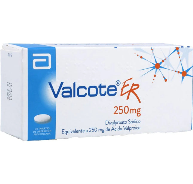 Valcote Er 250 Mg 30 Tbs