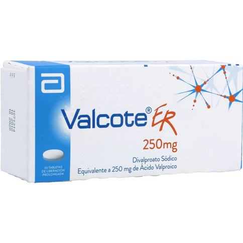 Valcote Er 250 Mg 30 Tbs