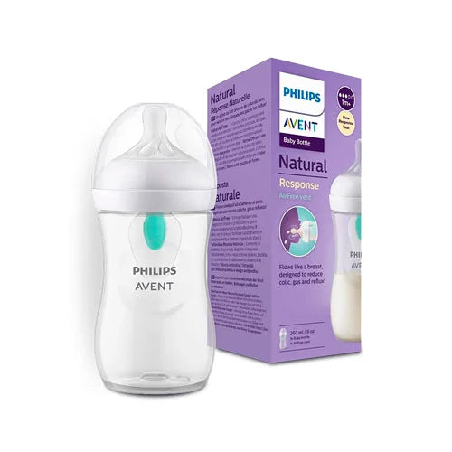 Biberon Natural Airfree Avent 9 Oz 260Ml