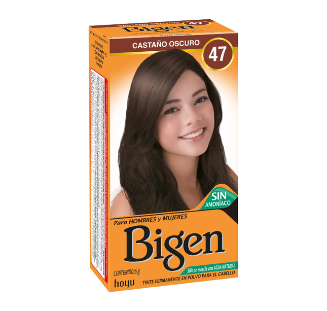 Bigen 47 Castaño Oscuro 6 Gr.