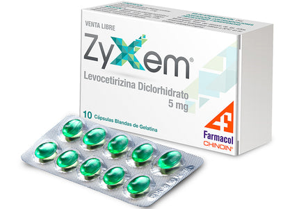 Zyxem 5Mg 10 Capsulas Blandas