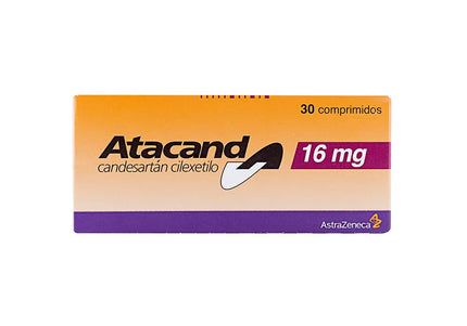 Atacand 16 Mg 30 Tabletas