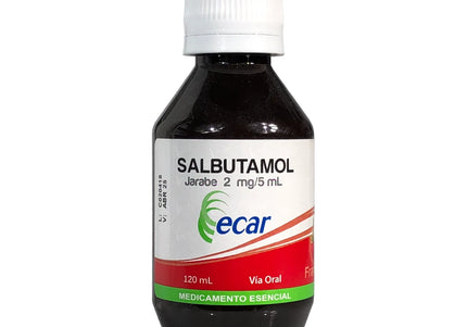 Salbutamol Jarabe 120 Ml Ecar
