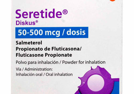 Seretide D50/500M 60 Dosis