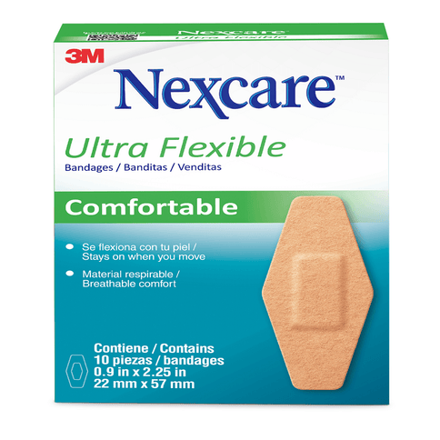 Banditas Nexcare Ultra Flexibles 10 Unidades