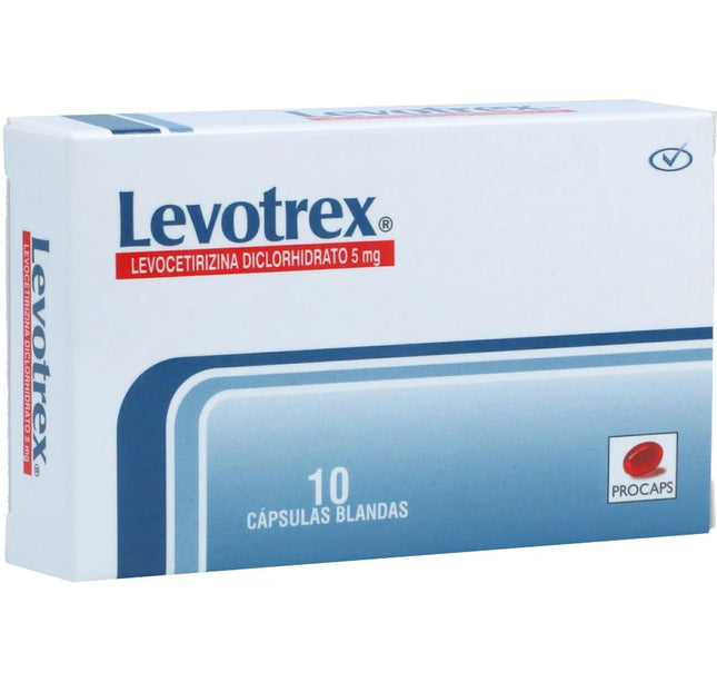 Levotrex 5 Mg 10 Capsulas