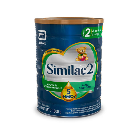 Similac 2 5Hmos Tarro 1800 Gr