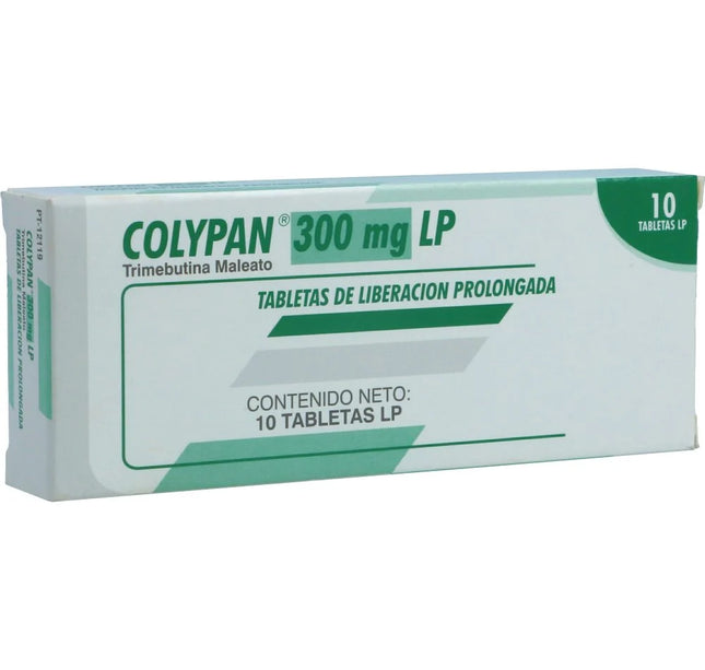 Colypan 300 Mg 10 Tabletas