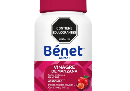 Gomas Benet Vinagre Manzana 144 Grs 48 U