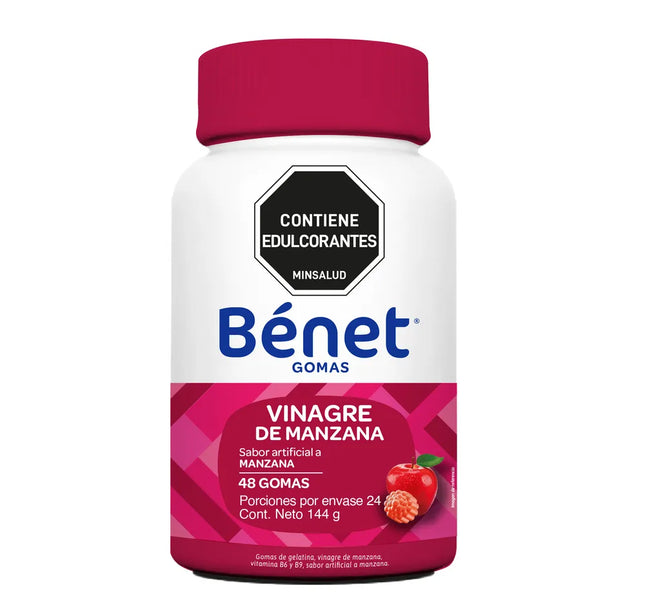 Gomas Benet Vinagre Manzana 144 Grs 48 U
