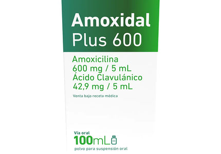 Amoxidal Plus 600 Suspension 100 Ml