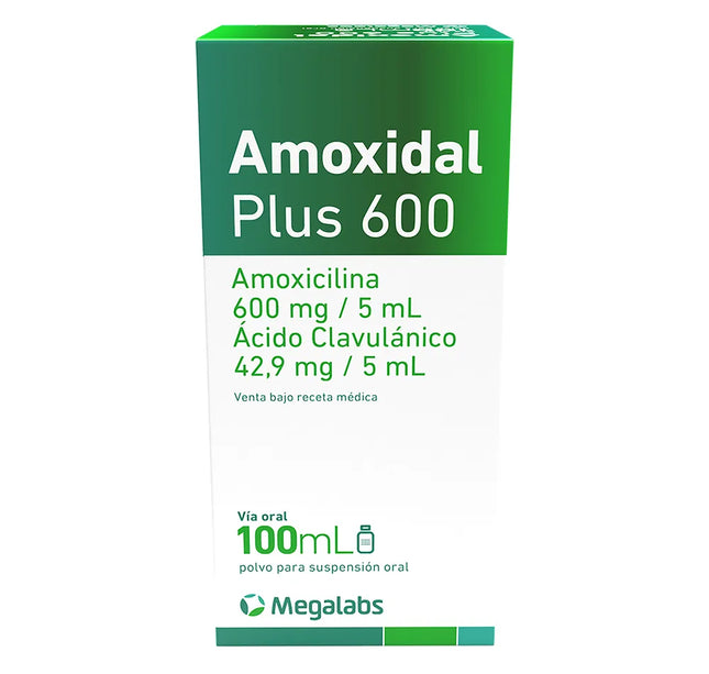 Amoxidal Plus 600 Suspension 100 Ml