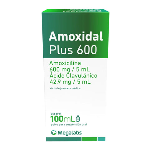 Amoxidal Plus 600 Suspension 100 Ml