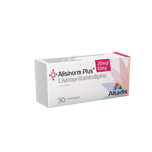 Alisinorm Plus 20 Mg/ 10 Mg 30 Tabletas