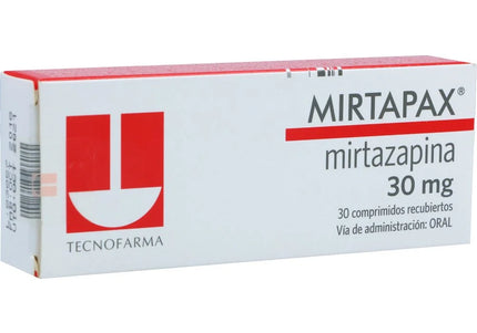 Mirtapax 30 Mg 30 Comprimidas