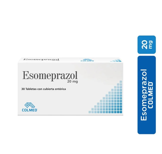 Esomeprazol 20 Mg 30 Tabletas Pc