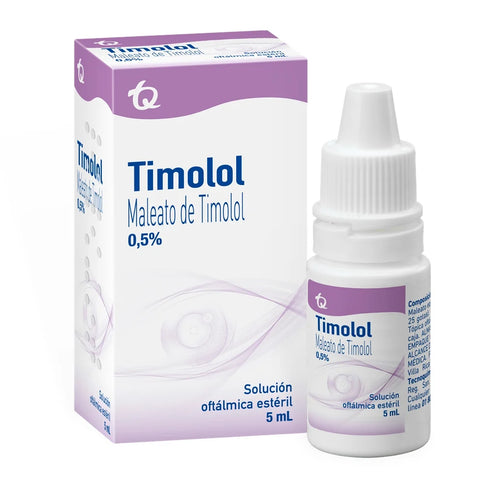 Timolol Maleato 0 5 Gotas Oftal 5 Ml Mk