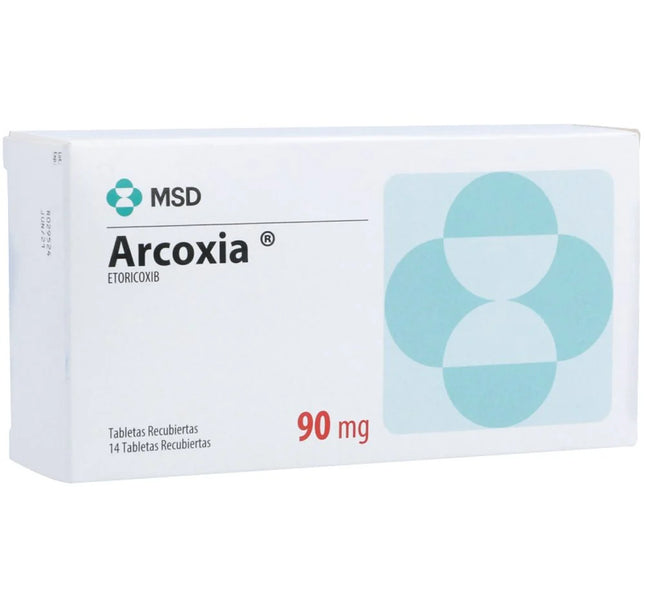 Arcoxia 90 Mg 14 Tabletas (3%+)