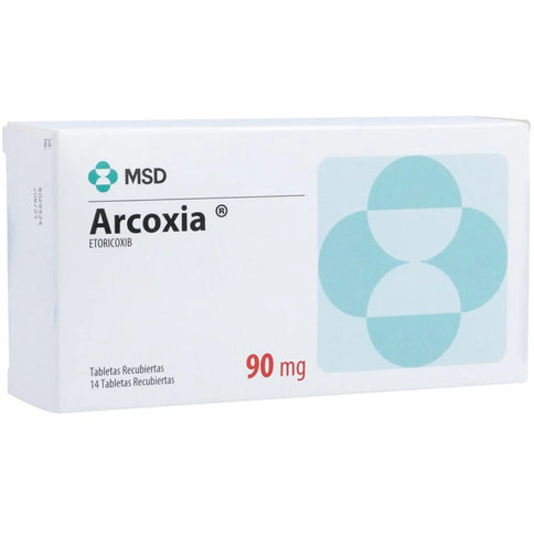 Arcoxia 90 Mg 14 Tabletas (3%+)