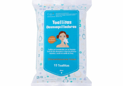 Toallitas Desmaquilladoras Cettua 15