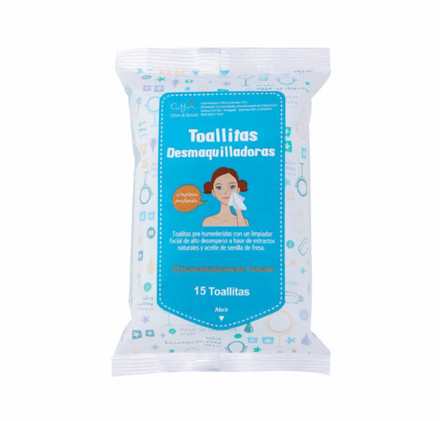 Toallitas Desmaquilladoras Cettua 15