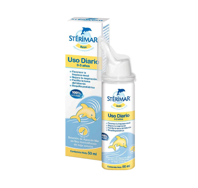 Solucion Sterimar Uso Diario Bebe 50Ml