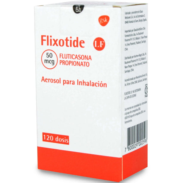 Flixotide Inhalador 50Mc 120 Dosis