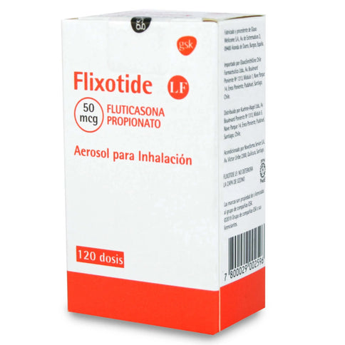 Flixotide Inhalador 50Mc 120 Dosis