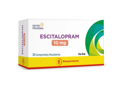 Escitrolam 10 Mg 30 Tabletas