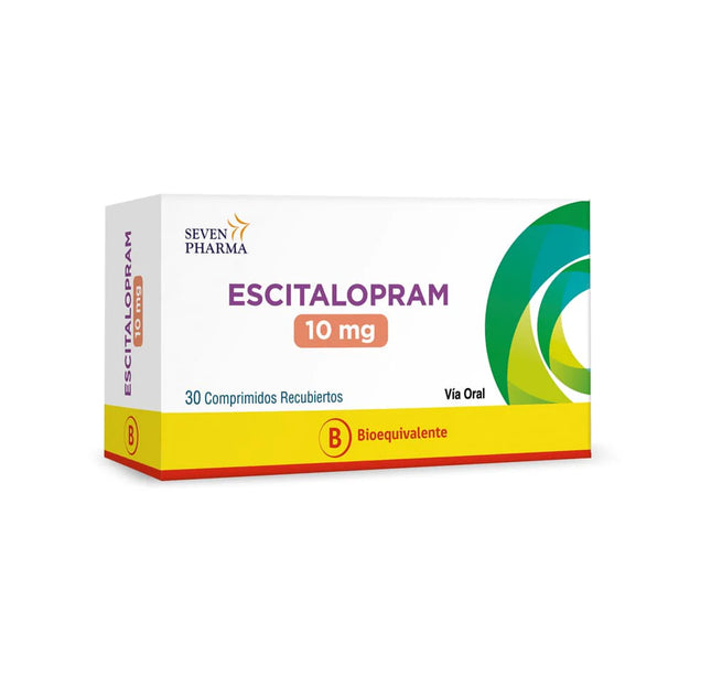 Escitrolam 10 Mg 30 Tabletas