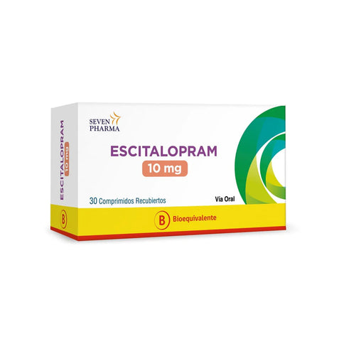 Escitrolam 10 Mg 30 Tabletas
