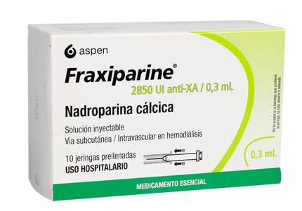 Fraxiparine Caja 10 Jeringas Pre 0.3 Ml
