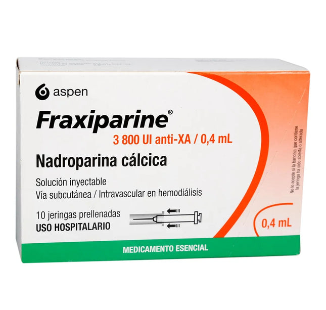 Fraxiparine Caja 10 Jeringas Pre 0.4 Ml
