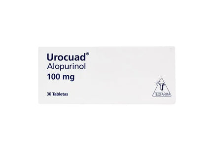 Urocuad 100 Mg 30 Tabletas