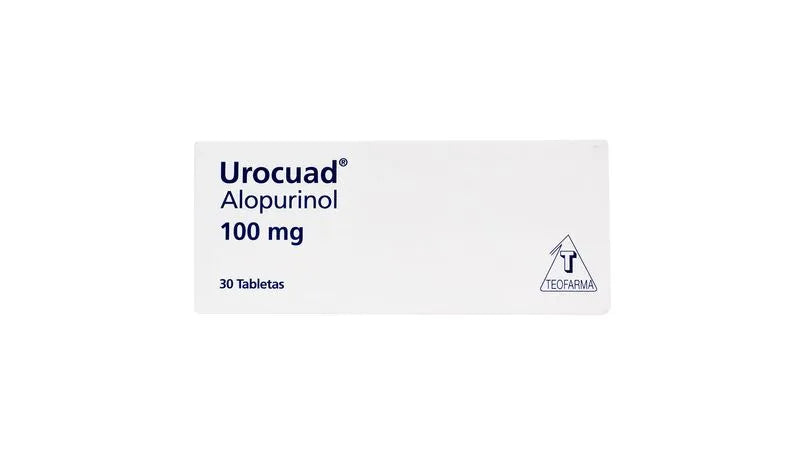 Urocuad 100 Mg 30 Tabletas